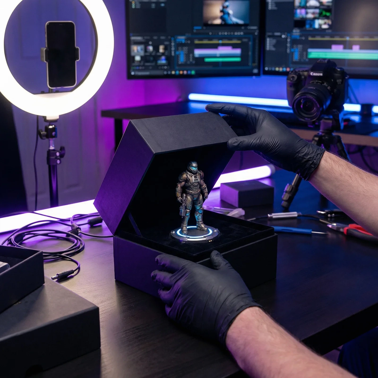 影视IP衍生品精美礼盒套装开箱展示